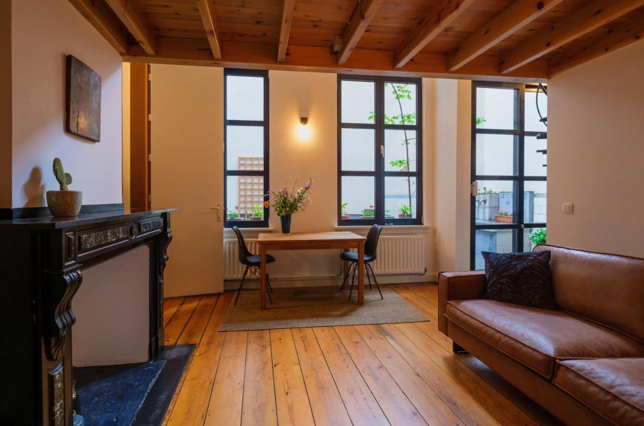 Appartement Duplex In Historical Centre With Private Courtyard à Anvers Extérieur photo